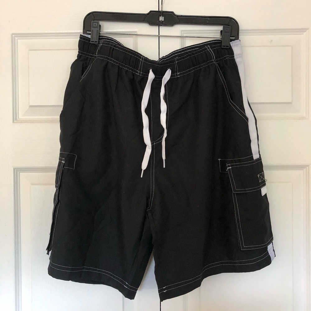 NWT Men’s Black Swim Trunks